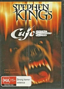 Cujo DVD Stephen King HORROR THRILLER Like New R4 - Picture 1 of 1