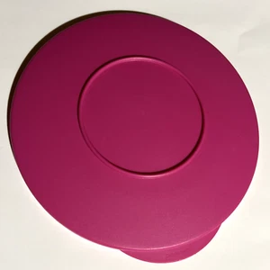 Tupperware Impressions Coperchio di Ricambio Rotondo Lampone 3096A-1 - Foto 1 di 6