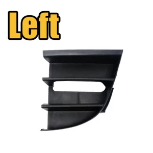 Left Front bumper lower grill O/S Black For Skoda Octavia (1z) 2010-2013 - Picture 1 of 2