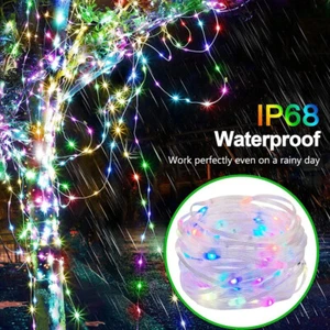Smart String Fairy Lights Bluetooth App Control Music Sync Xmas Wedding Party - Picture 1 of 20