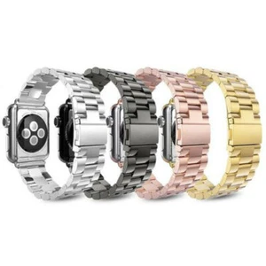 Para Apple iWatch 2/3/4/5/6/SE/7/8 Series Correa de Acero Reloj Correa de Metal Pulsera - Imagen 1 de 18