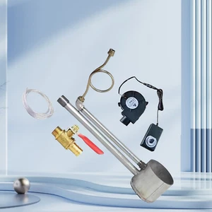 Altölheizung Ofen Brenner Bauernhof ersetzt Kohle & Öl Wasser Heizung Ofenkern - Bild 1 von 19