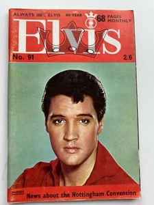 ELVIS MONTHLY No 91 1967 EIGHT YEAR - Picture 1 of 1