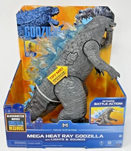 Godzilla Vs Kong Mega Heat Ray Godzilla Action Figure 13 Inch Lights Sounds Toy - Picture 1 of 20