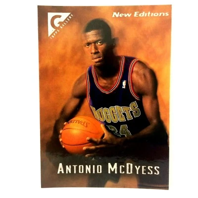 Antonio McDyess 1995-96 Topps Gallery Rookie Card #48 NBA Denver Nuggets - Image 1 of 2