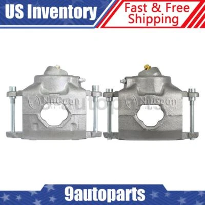 Pair Front Left & Right Disc Brake Calipers For 1979-1986 Chevrolet C10 - Image 1 of 4