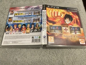 One Piece: Pirate Warriors 1 & 2 Sony PS3 CIB Region Free English Espana - Picture 1 of 2