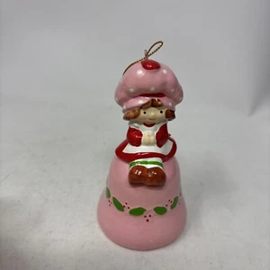 American Greetings Strawberry Shortcake Bell Trim Ceramic - Picture 1 of 7
