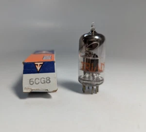 TRIAD 6CG8A Vacuum Tube TESTED With Box *Single Unit* - Picture 1 of 7