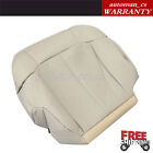 2002 For Cadillac Escalade Passenger Side Bottom Perforated Seat Cover Tan