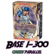 2021 Topps Gypsy Queen Baseball Cards GREEN PARALLEL BASE SET *PICK A PLAYER* 
