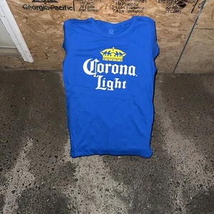 (2) Woman’s Fit Corona Light T-Shirt blau, Size Large Ladies Fit Size X-Large - Bild 1 von 2