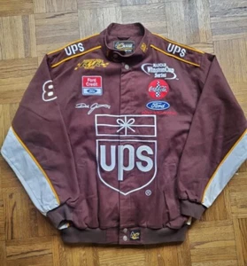 Dale Jarrett #88 Chase Authentics Drivers Line UPS Winston Cup NASCAR Jacket L - Picture 1 of 9