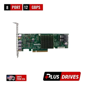 Supermicro AOC-S3008L-L8E SAS3 12Gbps 8-Port Internal PCI-e 3.0 HBA Controller - Picture 1 of 6