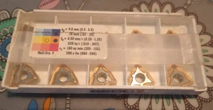 SECO WNMG 434-M5 TP3000 carbide inserts WNMG 080416-M5 TP3000 WNMG 08 04 16-M5 - Picture 1 of 2