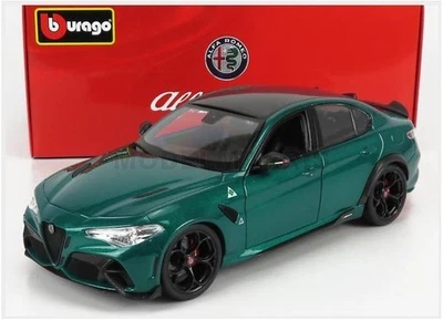 BURAGO BU01446 ALFA ROMEO - GIULIA GTA 2020 - VERDE MONTREAL - GREEN MET - 1/18 - Immagine 1 di 2