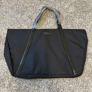 Givenchy Parfums Tote Beach Bag Large Size Bag Black New - Picture 1 of 7