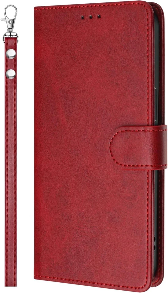 Funda Abatible Compatible para Motorola Moto G24 | RFID G24, Roja  Foto 1 de 4