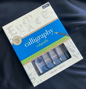 Calligraphy Complete Beginner Lettering Kit W/ Pens & Nibs Open Box 978-11-60058 - Picture 1 of 5