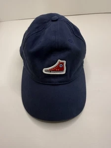 Blue Converse Hat Red Sneaker Logo Youth All Star Cotton SnapBack - Picture 1 of 5
