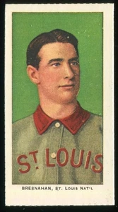 Dover reprint - 1909-11 T206 Roger Bresnahan (portrait) St. Louis Cardinals - Picture 1 of 2