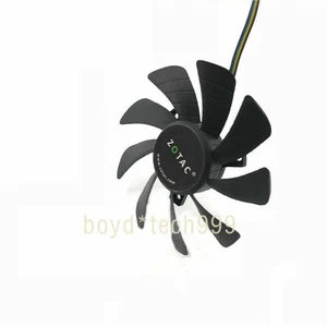 ZOTAC GTX1060 T129215SH Mini ITX 85mm Replacement 40mm 4Pin 12V 0.30A R248 Fan - Afbeelding 1 van 5