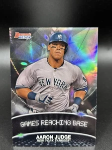 Bowman's Best 2016 - Stat Lines Aaron Judge #SL-AJ Yankees - Imagen 1 de 2