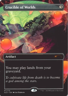 MTG Crucible of Worlds Normal NM Secret Lair Drop Series Magic 2110 - Image 1 of 2