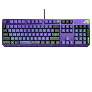 ASUS ROG Strix Scope RX Keyboard Limited Edition EVANGELION EVA-01 - Picture 1 of 5