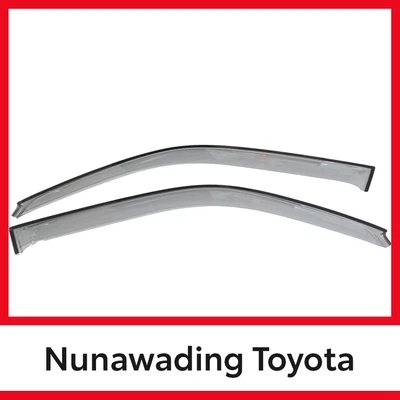 Genuine Toyota Land Cruiser 100 Front Slimline Weathershield Set 2000 - 2007 - image 1 of 4