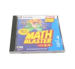 Math Blaster Ages 6-9 PC CD-ROM Learning Game 1998 - Picture 1 of 5