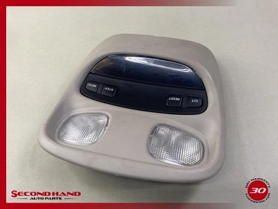 1999-2004 Jeep Grand Cherokee Overhead Console Dome Map Light OEM Gray - Image 1 of 4