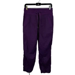 Lululemon Dance Studio Mid Rise Hose lila Größe 6 ungefüttert - Regular NEU - Bild 1 von 12