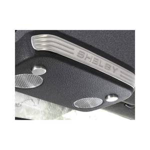 Drake Muscle Cars 5S3Z-63519A70-A Map Light Accent Aluminum Shelby Lettering - Picture 1 of 2