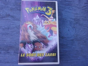 Cassette k7  VHS Pokemon 3 Le sort des zarbi - Foto 1 di 3