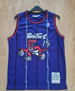 Vince Carter #15 Toronto Raptors Mitchell & Ness NBA Basketball Jersey Size L - Picture 1 of 14