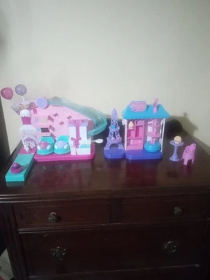 Shopkins Party Game Arcade+Macaroon Cafe Collection Great Condition  - Image 1 of 4