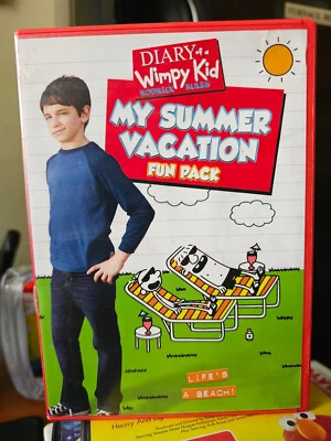RARE Diary of a Wimpy Kid My Summer Vacation fun pack DVD Free USA Shipping - Image 1 of 4