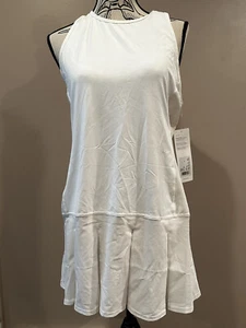 Neu mit Etikett / $ 80 ~ Lole Damen weiß Mae ärmellos aktiv Mini Tenniskleid / Lg - Bild 1 von 4