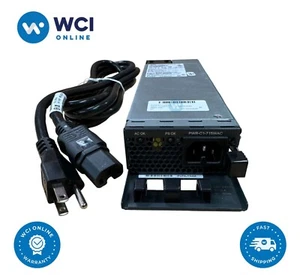 Cisco PWR-C1-715WAC Power Supply for 3850 Series Switch, w/ Power Cord - Tested - Picture 1 of 3
