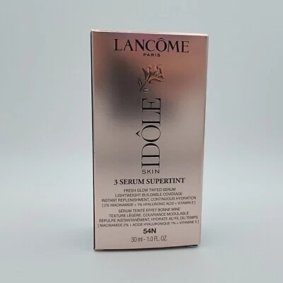 Lancome Idole 3 Serum Supertint Skin Tint - Fresh Glow Tinted Serum - 54N Deep - Image 1 of 4