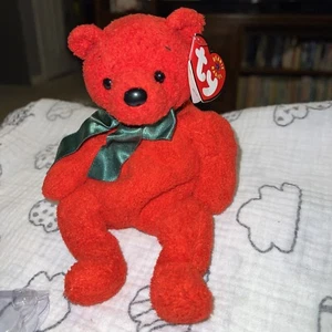 MISTLETOE (BEAR) 2000/2001 TY BEANIE BABY RARE ERRORS - Picture 1 of 20