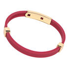 (Gold And Wine Purple)Anion Bracelet For Cycling Washable Anti-Static