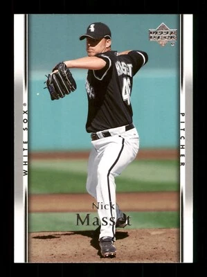  Nick Massett 46 White Sox Baseball 2007 Upper Deck 615 Sports Trading Card  - Image 1 of 2