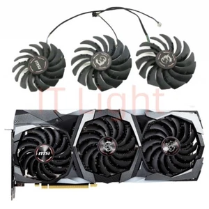 For MSI RTX2070/80 RTX2080Ti 2080S GAMING X/Z Cooling Fan GPU Video Card Fansns - Picture 1 of 8