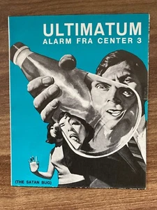 The Satan Bug George Maharis Richard Basehart 1965 Vintage Danish Movie Program - Bild 1 von 7