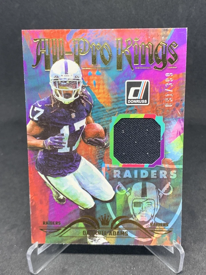 Davante Adams All Pro Kings Patch #D/399 SSP 2023 Donruss Football 92024 - Image 1 of 2