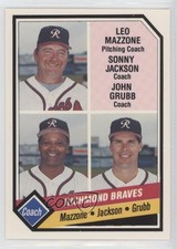 1989 CMC AAA Sonny Jackson John Grubb Leo Mazzone #1989-299