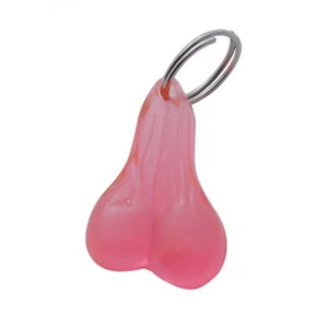 Plastic Small Balls Novelty Key Chain - Pink - Picture 1 of 1