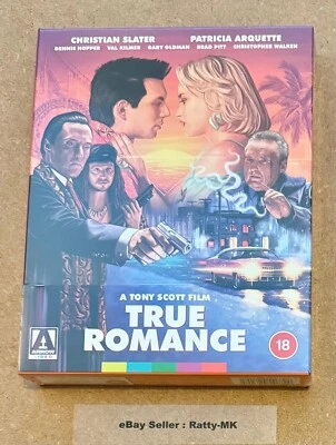 TRUE ROMANCE - UK ARROW COLLECTORS EDITION 4K +  BLU RAY STEELBOOK - NEW - Image 1 of 4